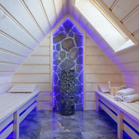 Hancyna Jacuzzi I Sauna Dağ evi *
