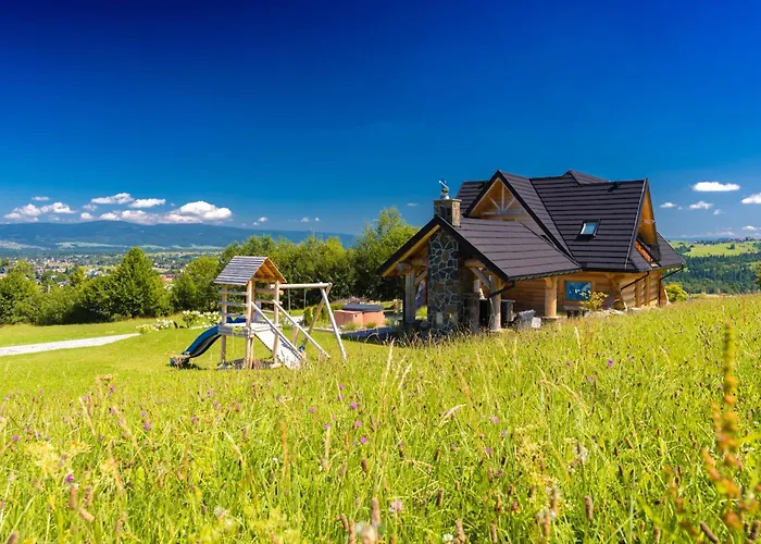 Dağ evi Hancyna Jacuzzi I Sauna Banska Nizna